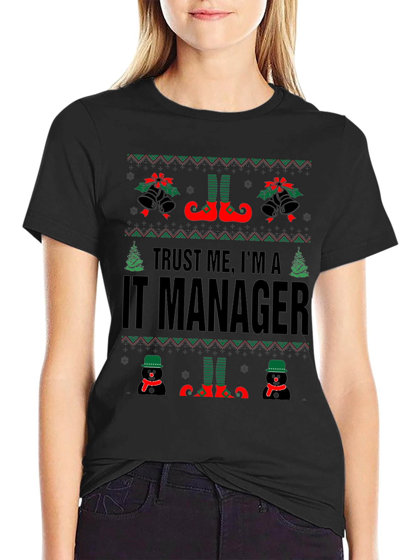 IT Manager Christmas T-Shirt