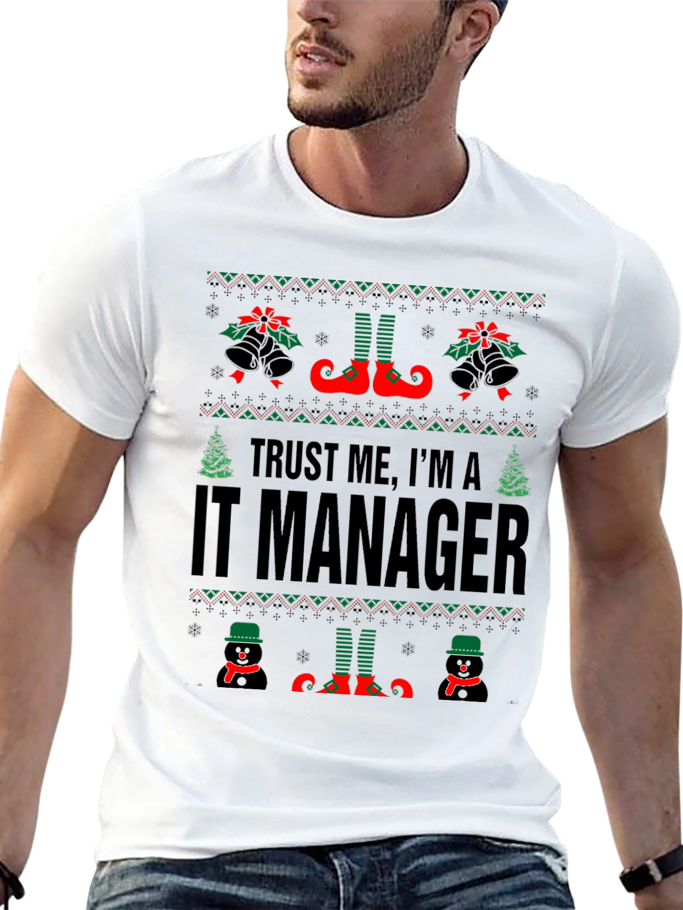 IT Manager Christmas T-Shirt