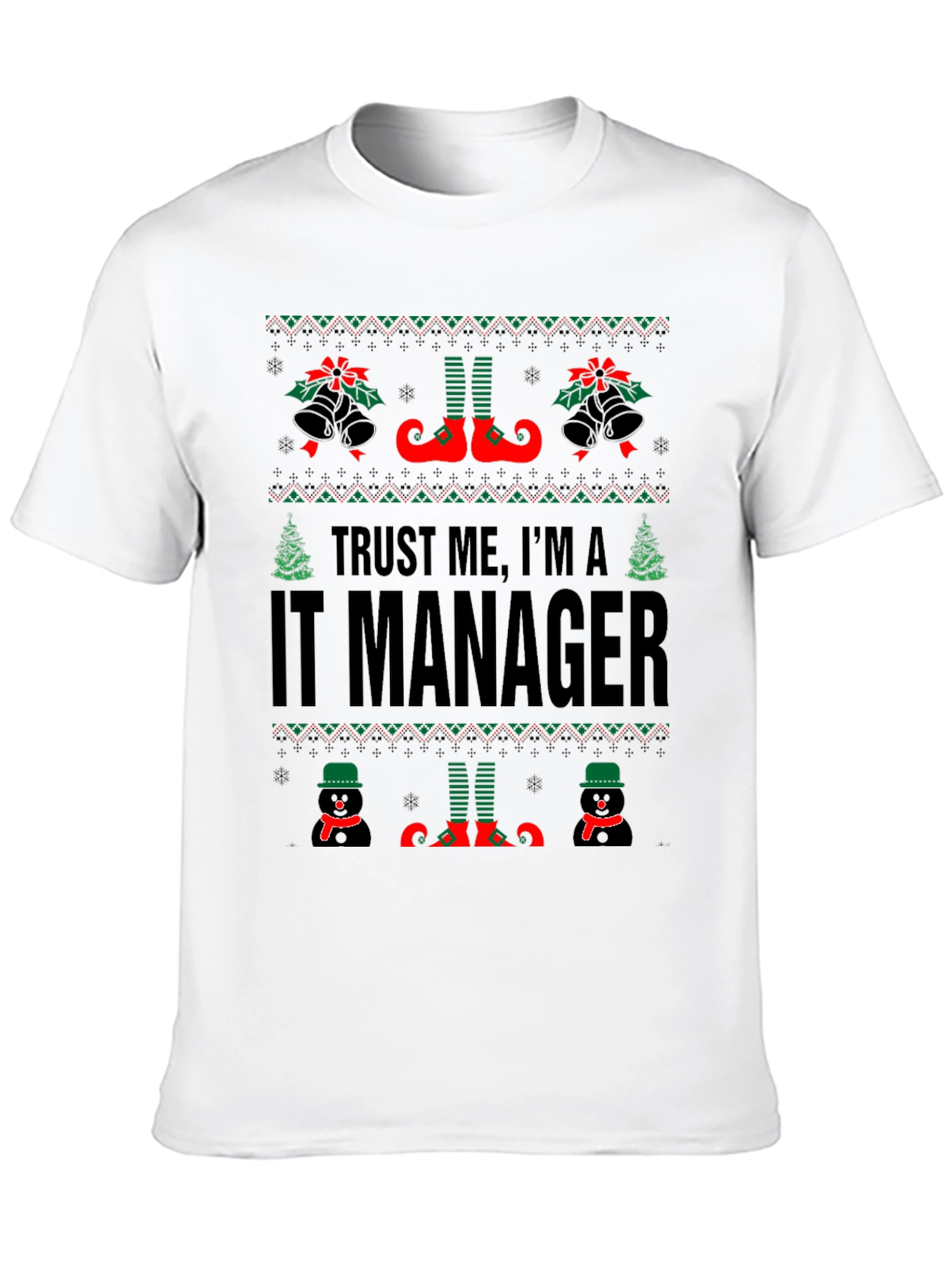 IT Manager Christmas T-Shirt