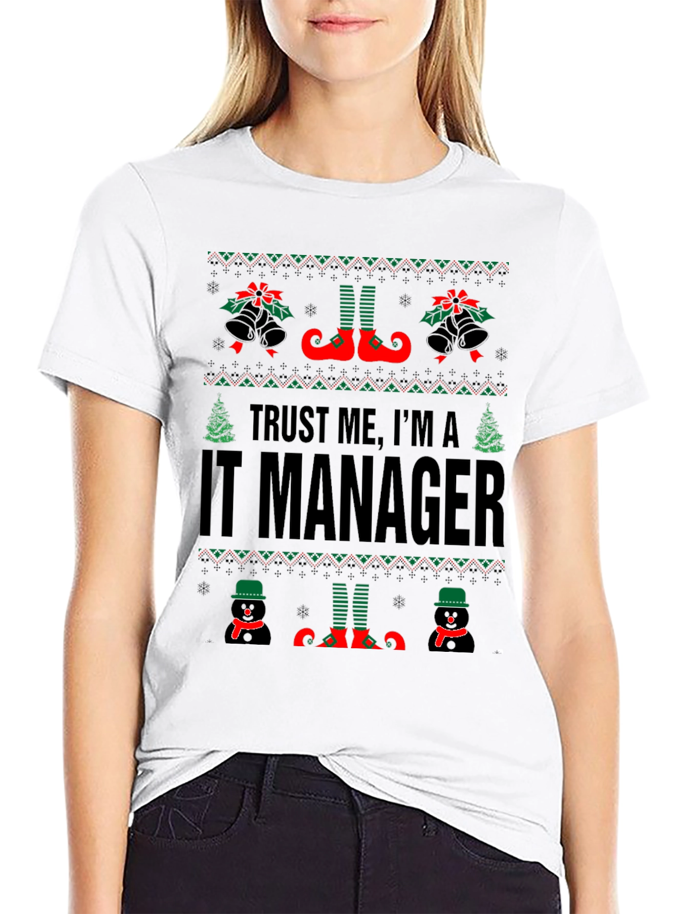 IT Manager Christmas T-Shirt
