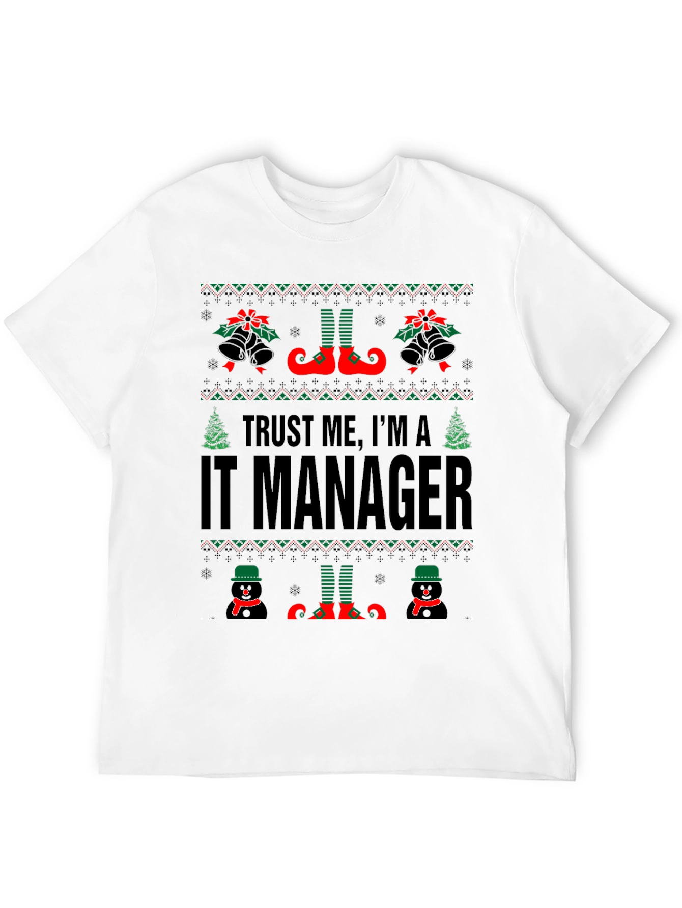 IT Manager Christmas T-Shirt