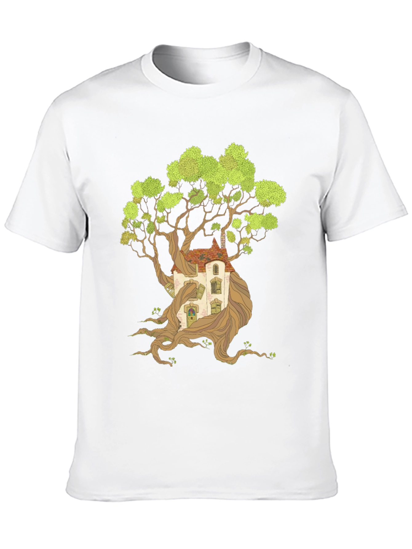 Treehouse Graphic Print Tee