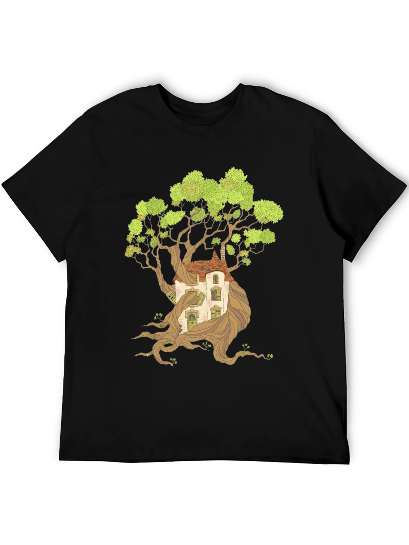 Treehouse Graphic Print Tee