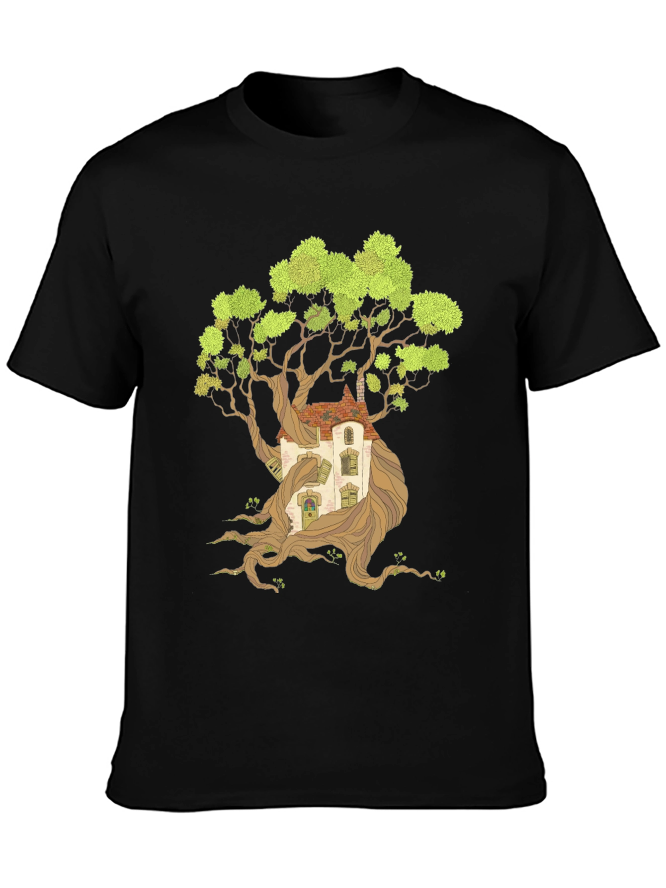 Treehouse Graphic Print Tee