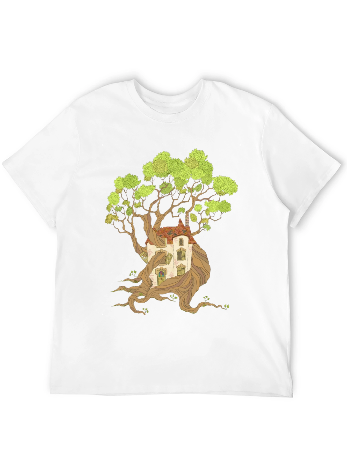 Treehouse Graphic Print Tee