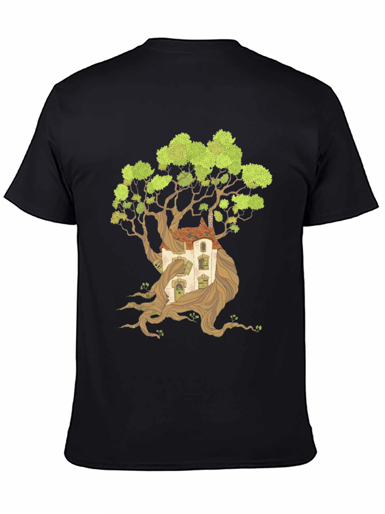 Treehouse Graphic Print Tee