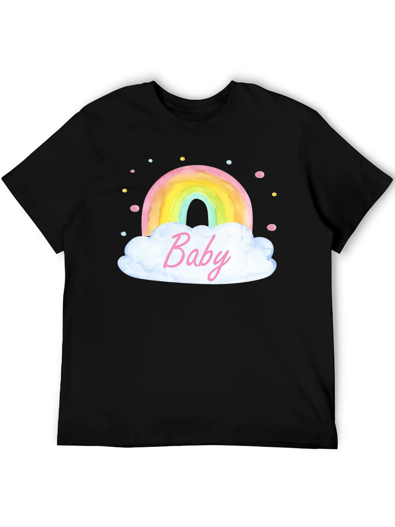 Rainbow Baby Graphic Tee - Soft Cotton Comfort
