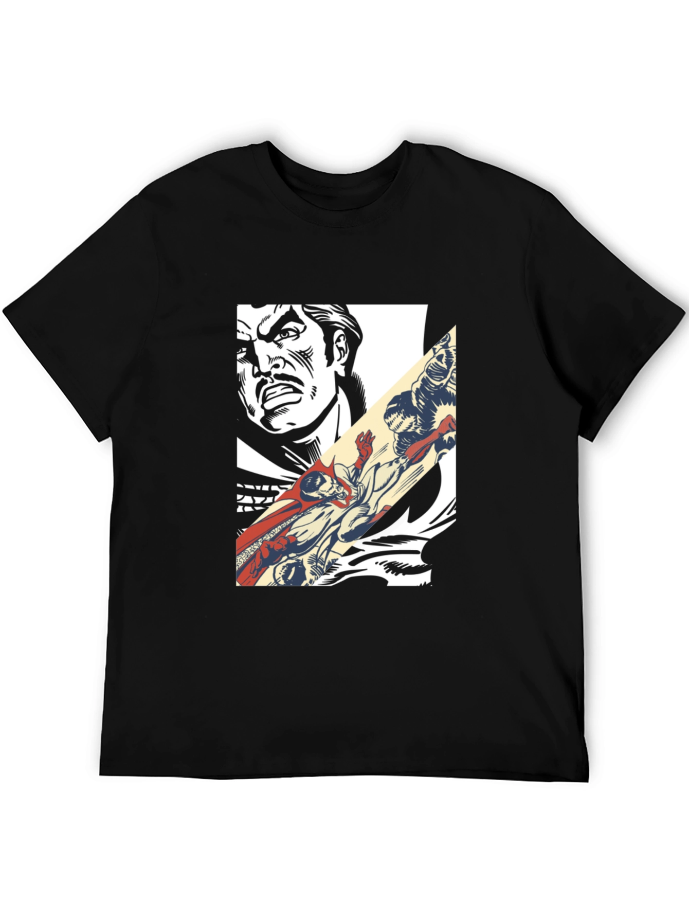 Comic Book Graphic Tee - Retro Pop Art Style