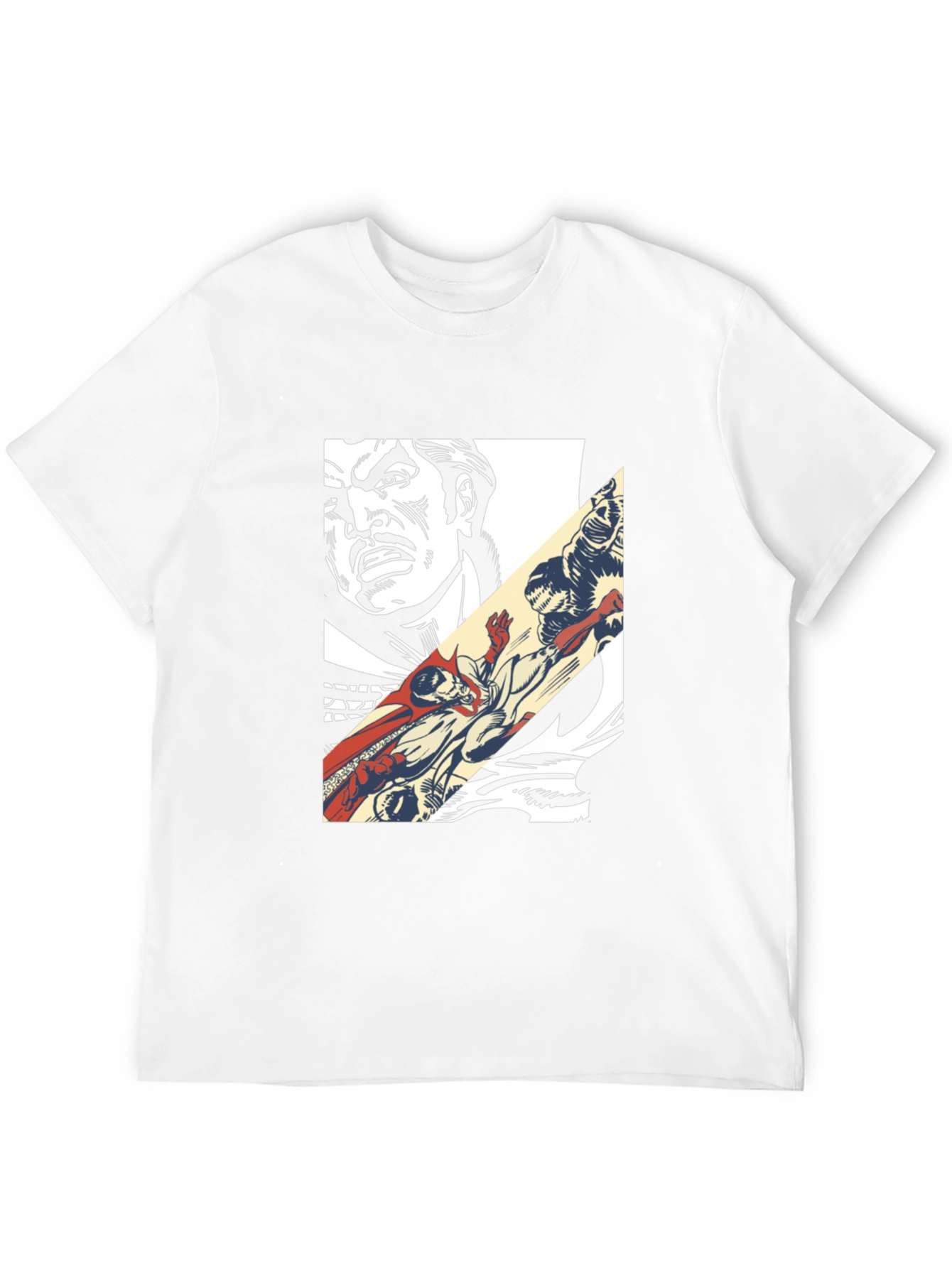 Comic Book Graphic Tee - Retro Pop Art Style