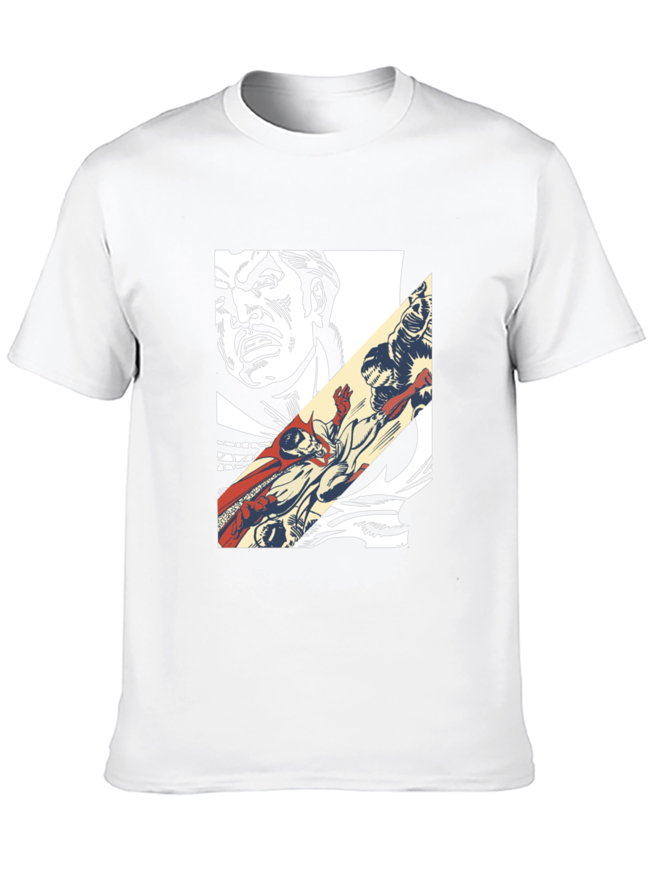 Comic Book Graphic Tee - Retro Pop Art Style