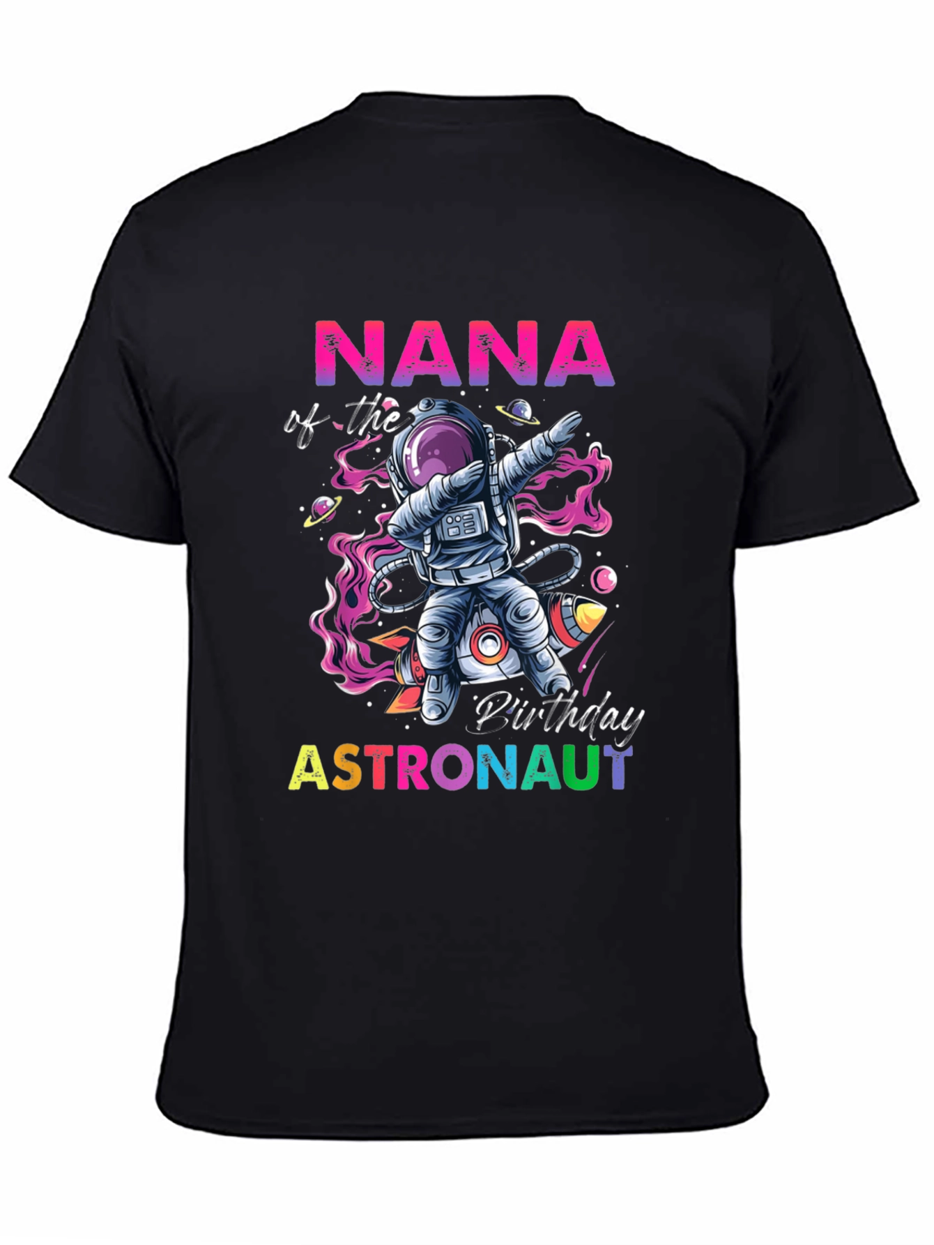 Nana Astronaut Birthday T-Shirt