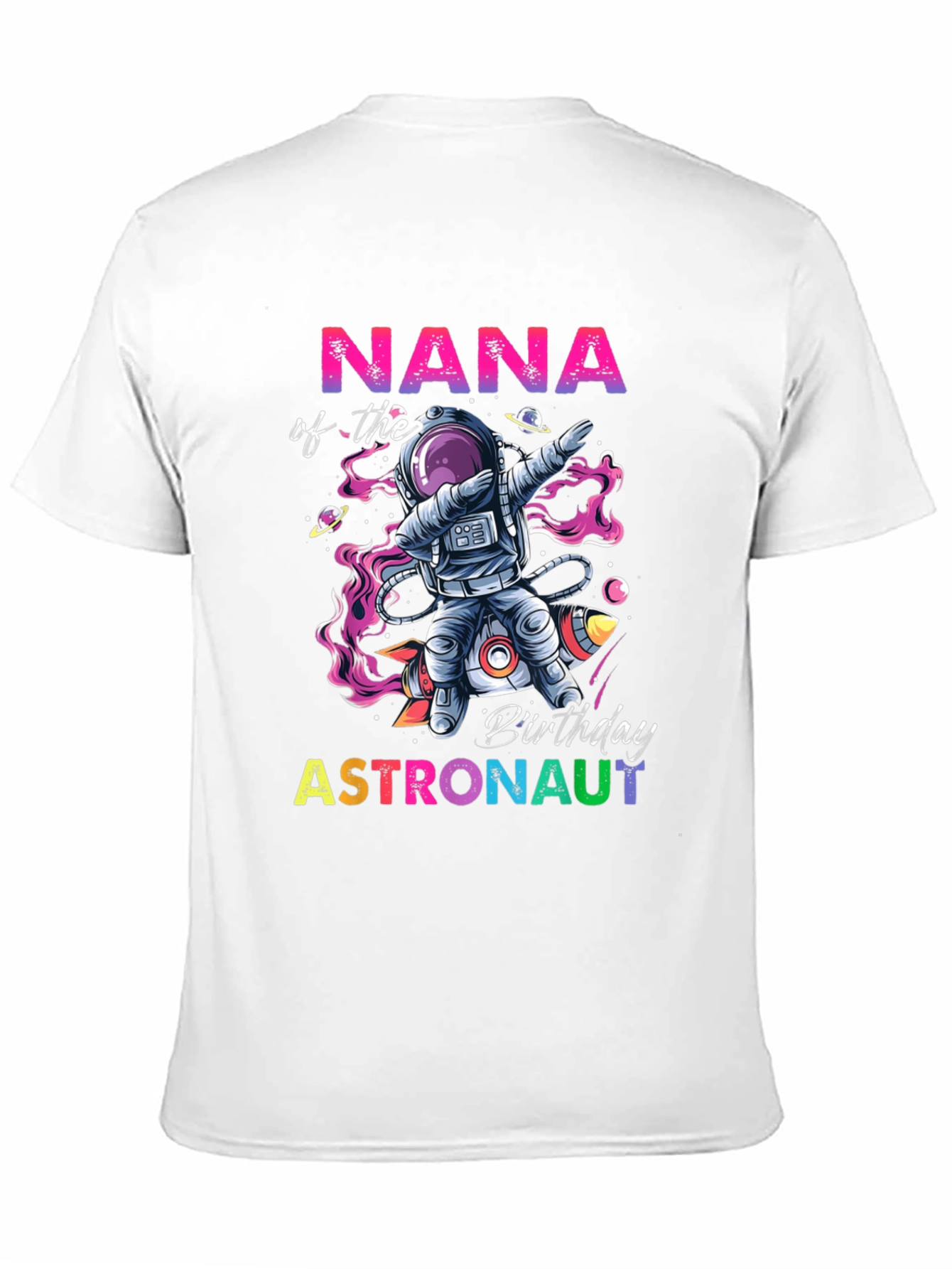 Nana Astronaut Birthday T-Shirt