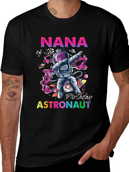 Nana Astronaut Birthday T-Shirt