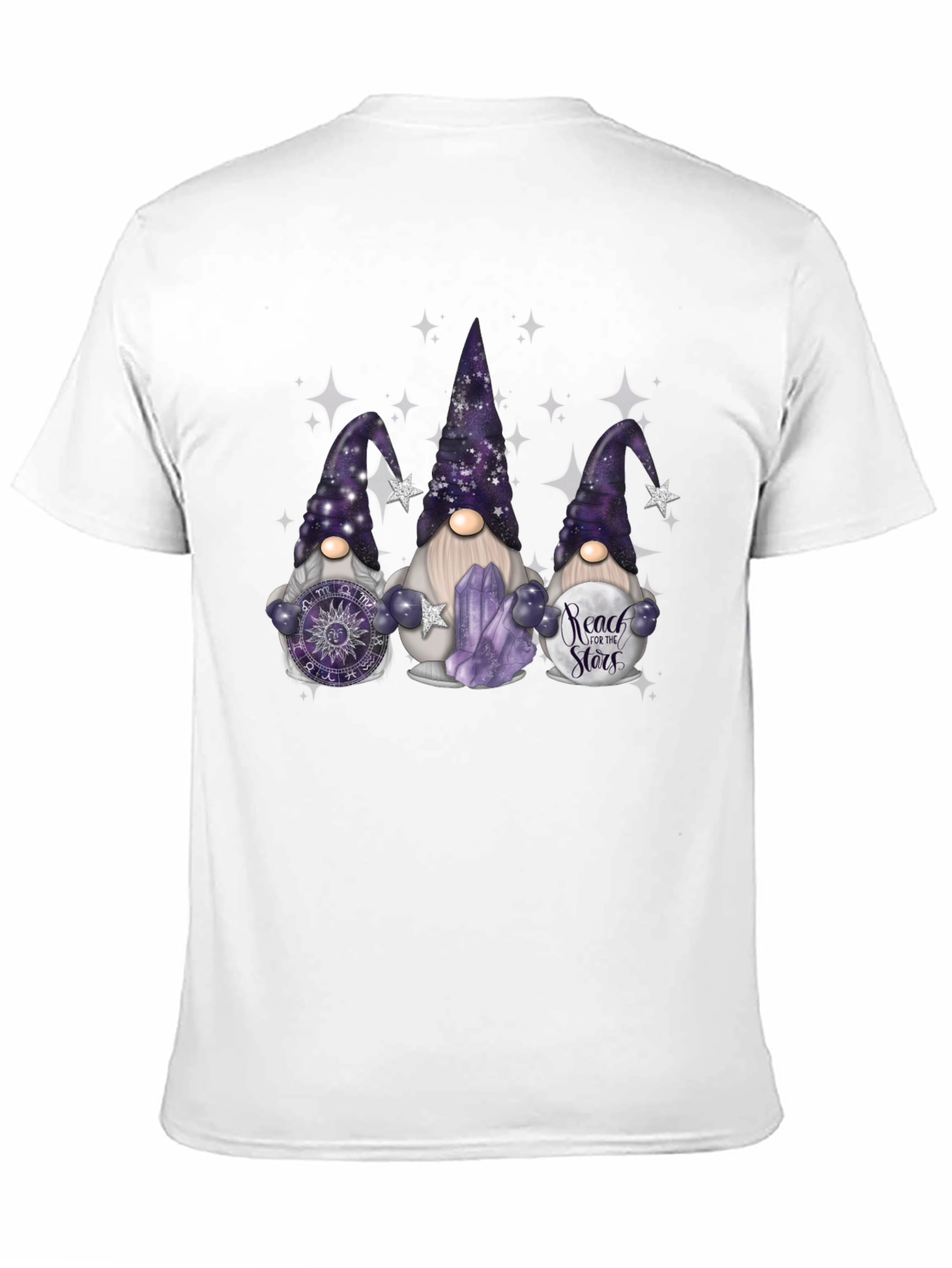 Gnome T-Shirt: Reach for the Stars!