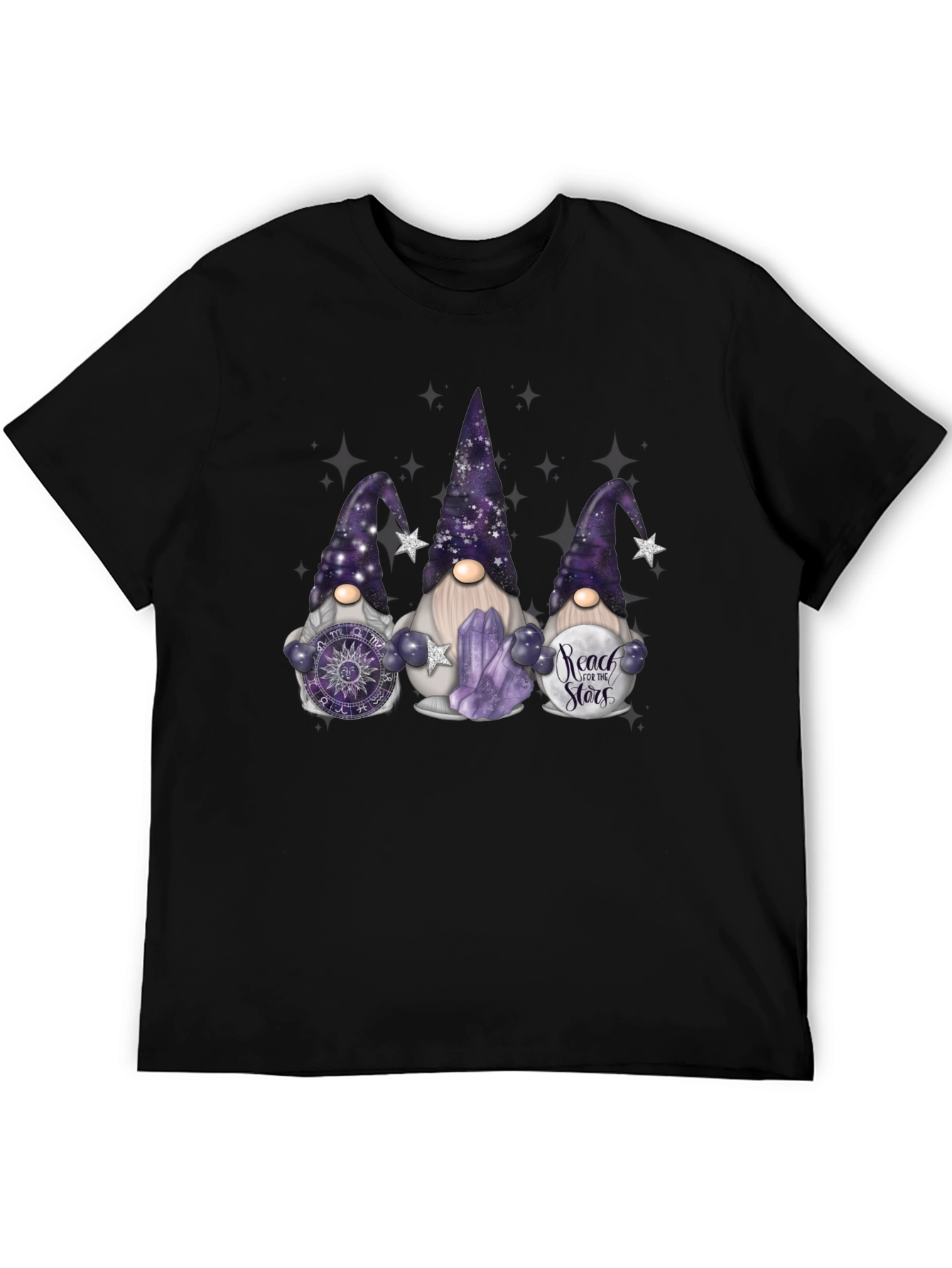 Gnome T-Shirt: Reach for the Stars!