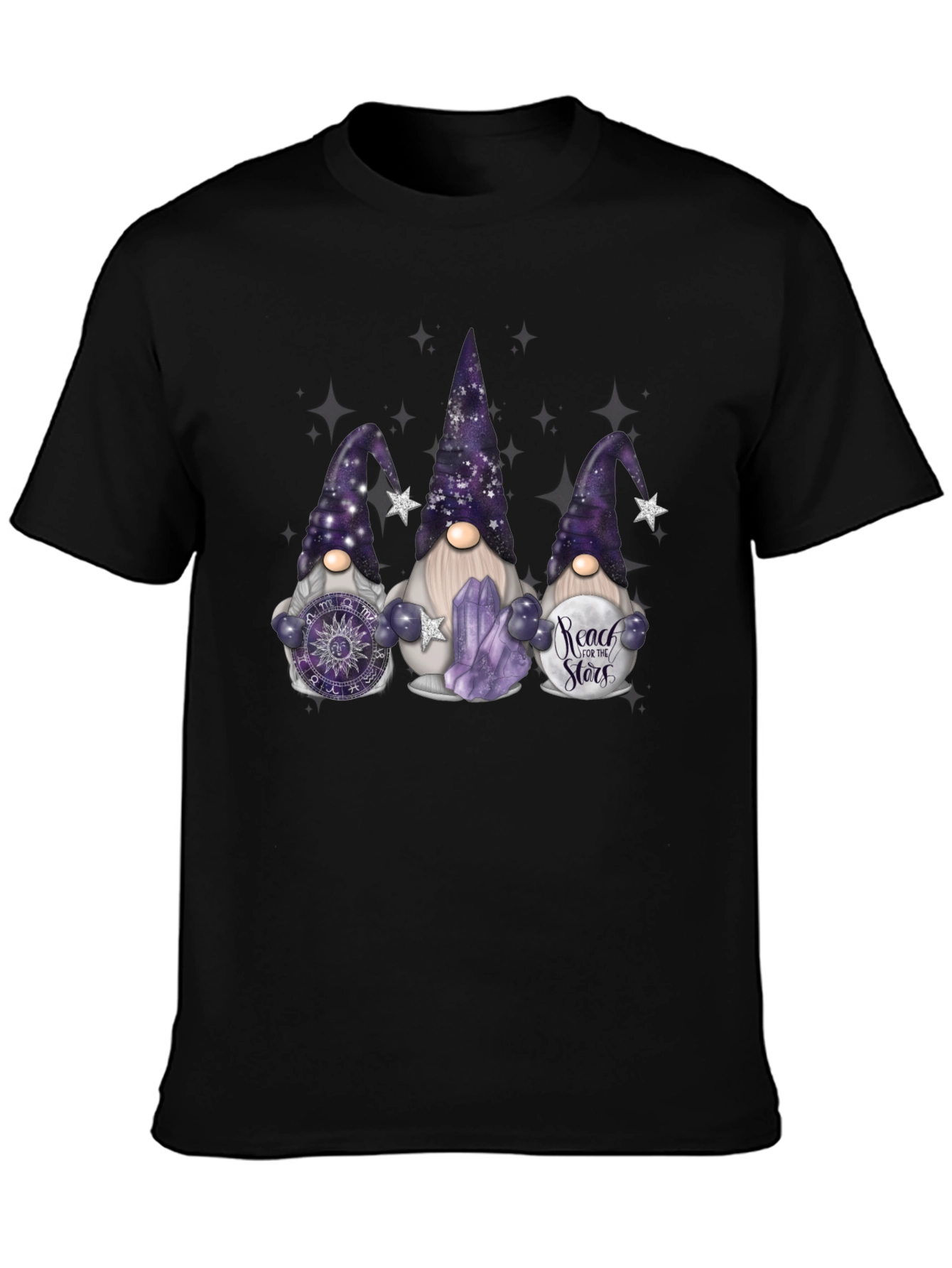 Gnome T-Shirt: Reach for the Stars!