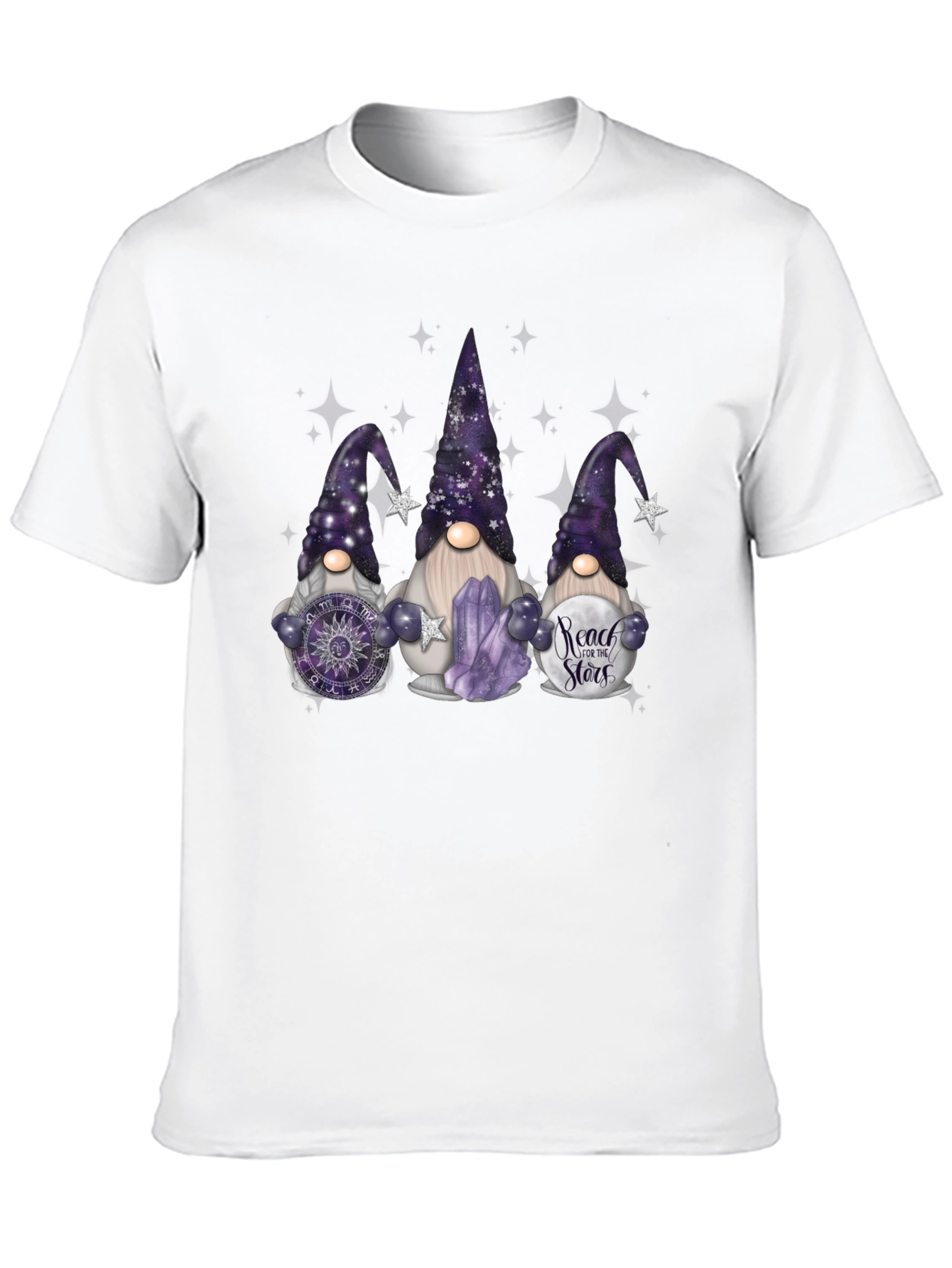 Gnome T-Shirt: Reach for the Stars!