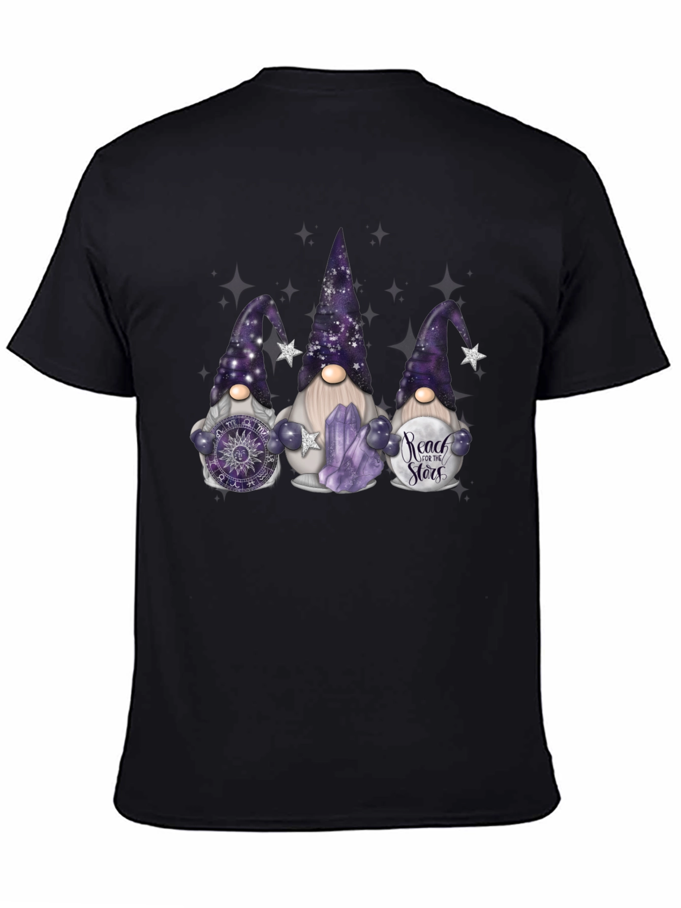 Gnome T-Shirt: Reach for the Stars!