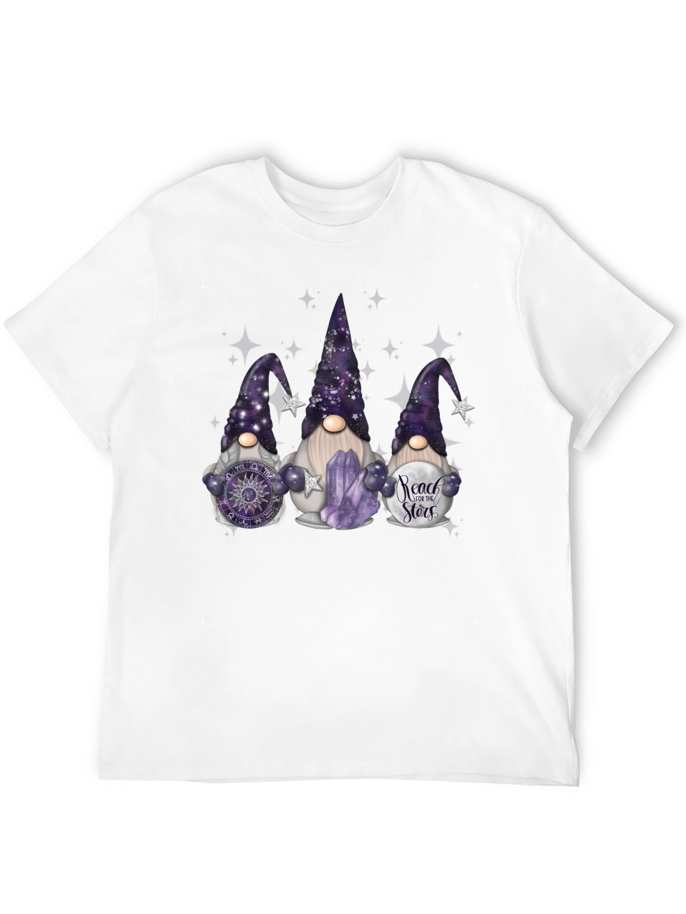 Gnome T-Shirt: Reach for the Stars!