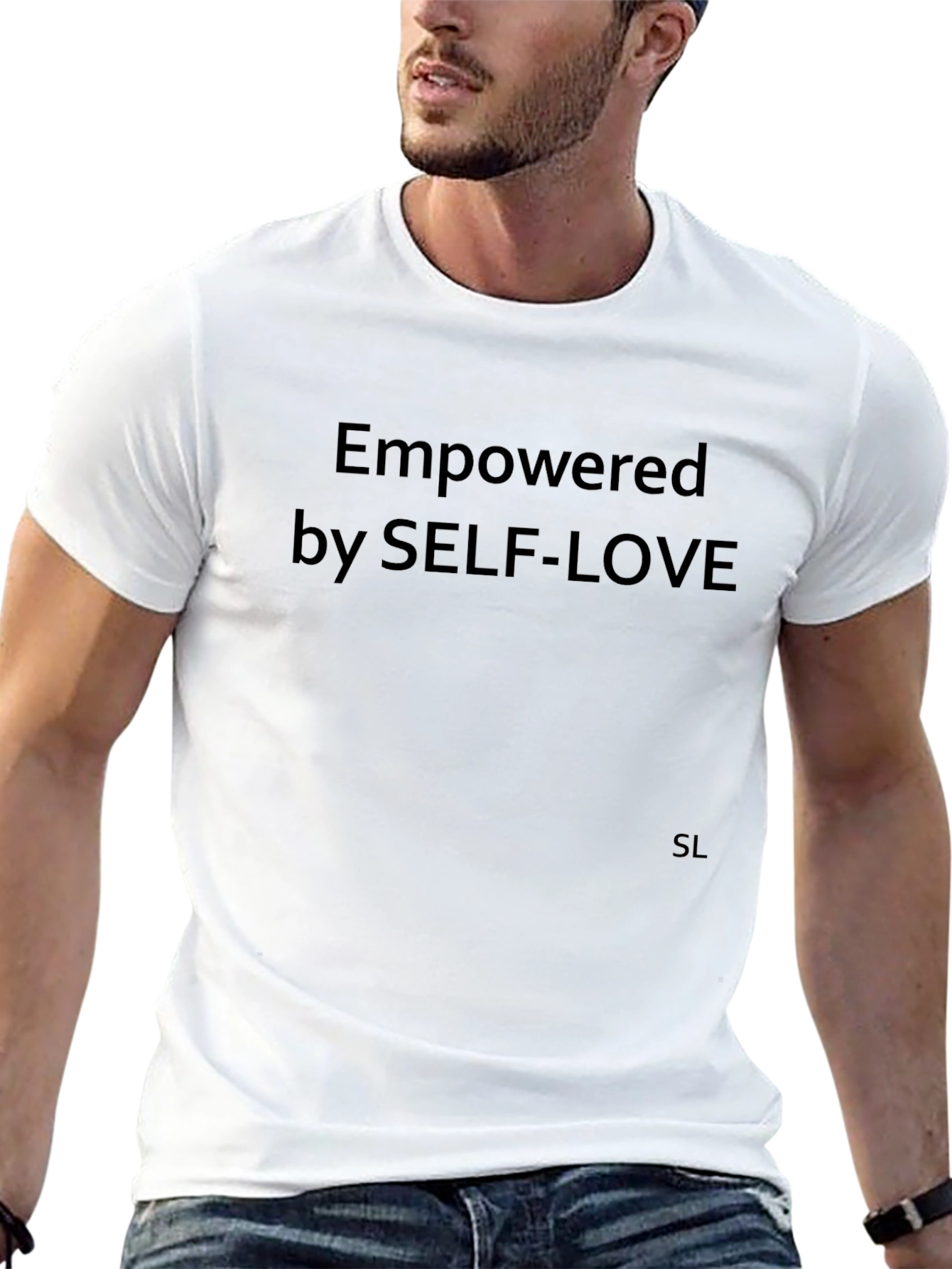 Empowered by Self-Love Black T-Shirt