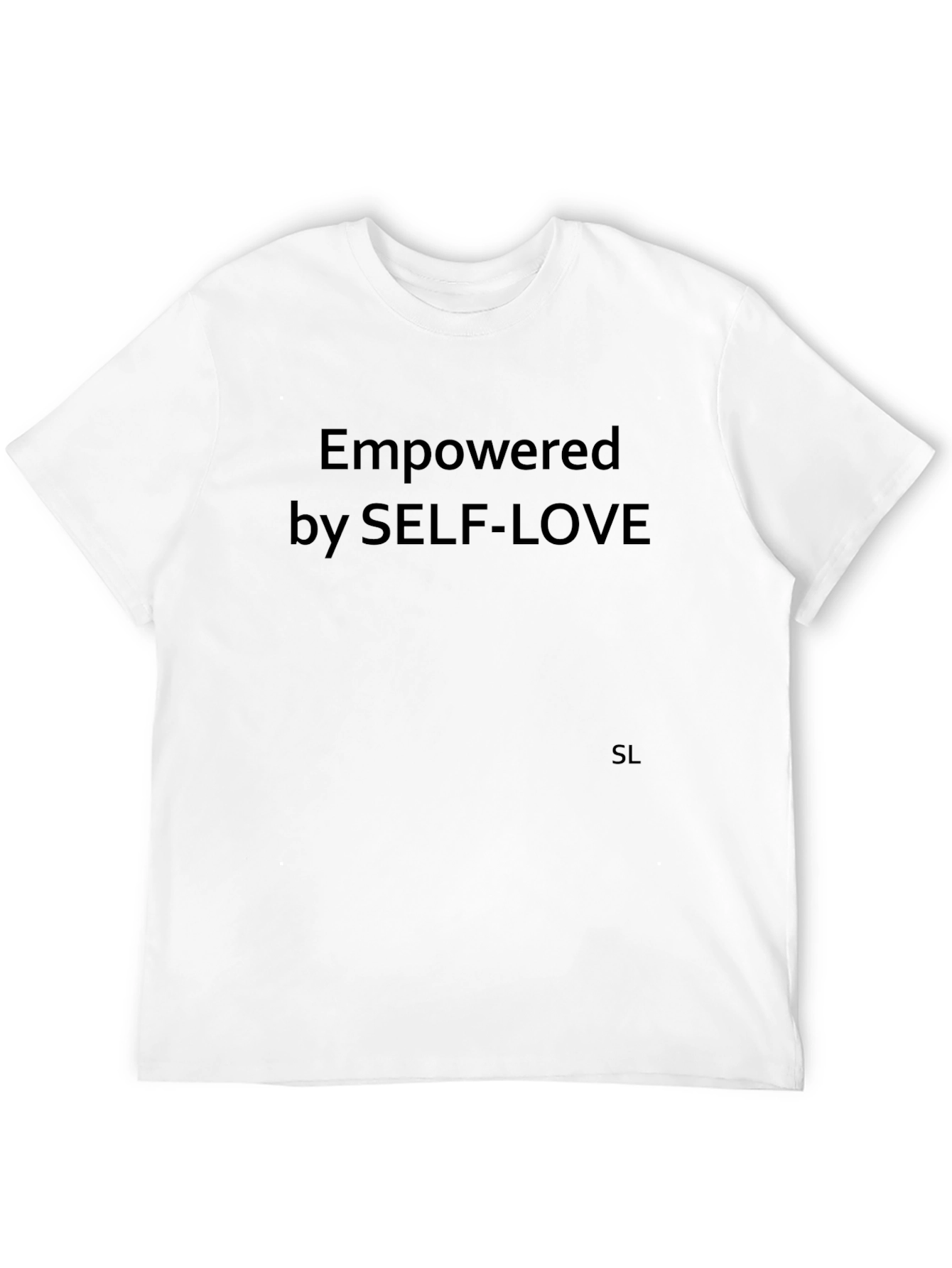 Empowered by Self-Love Black T-Shirt