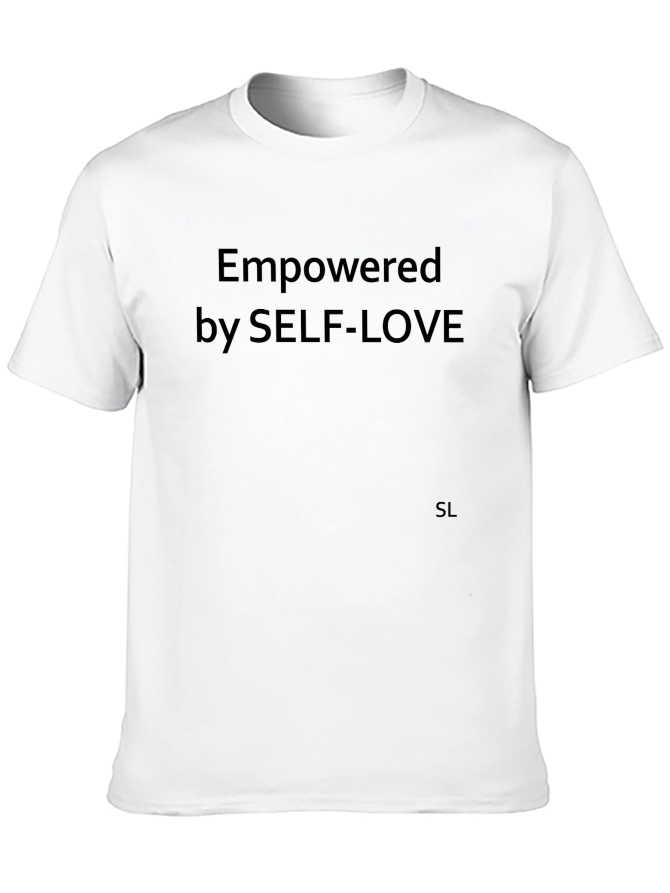 Empowered by Self-Love Black T-Shirt