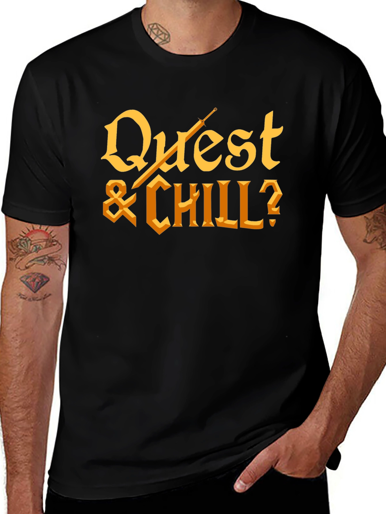 Quest & Chill? Graphic T-Shirt