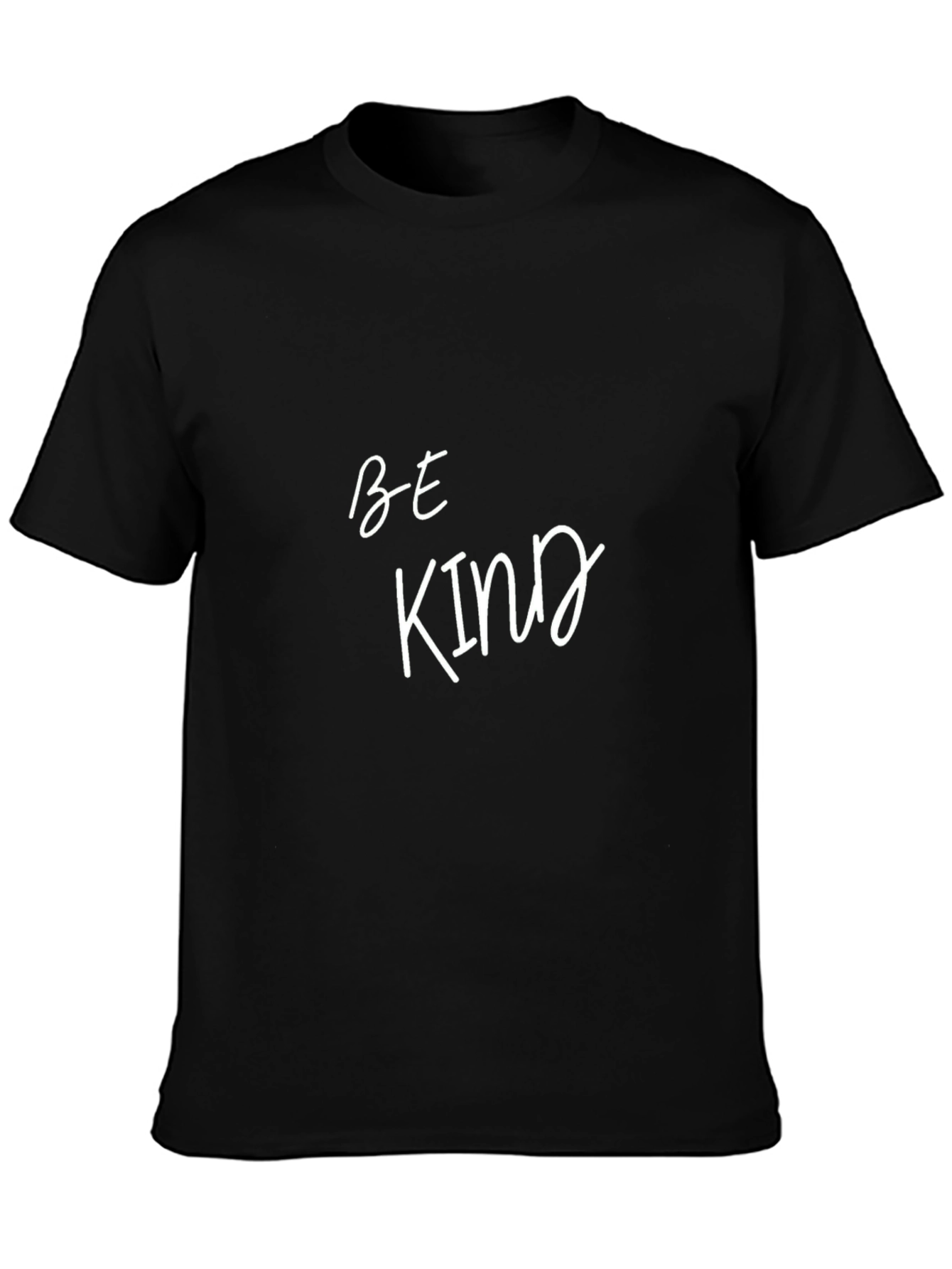 Be Kind T-Shirt - Black Casual Style