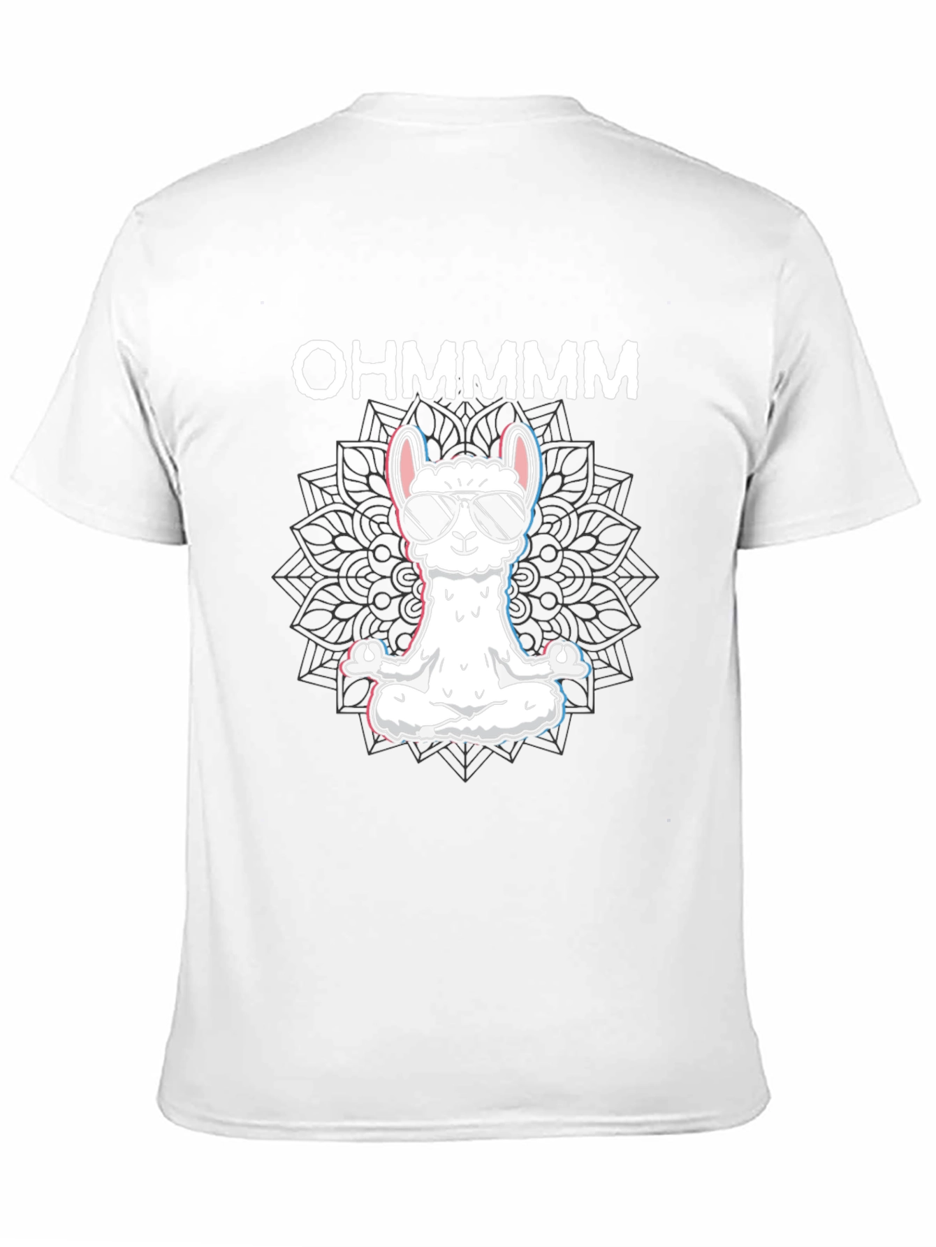 Ohm Meditation Llama Graphic Tee