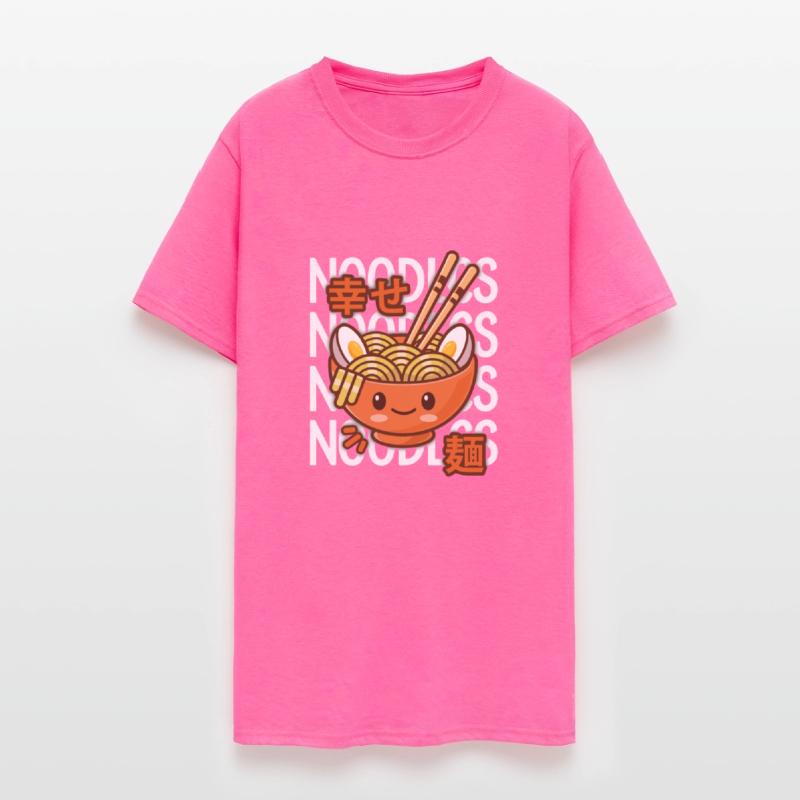 Kawaii Ramen Noodle Bowl Noodles Orange