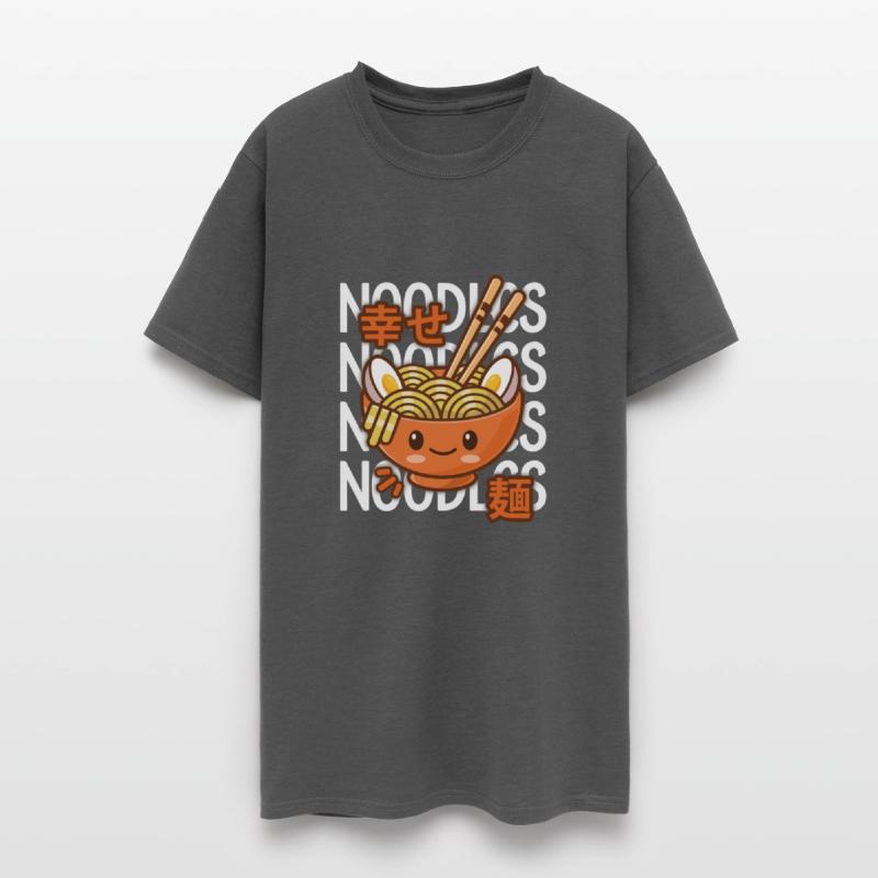Kawaii Ramen Noodle Bowl Noodles Orange