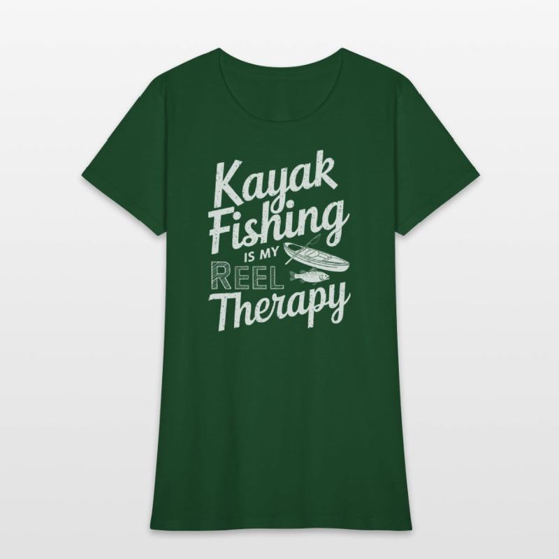 Kayak Fishing Is My Reel Therapy Design