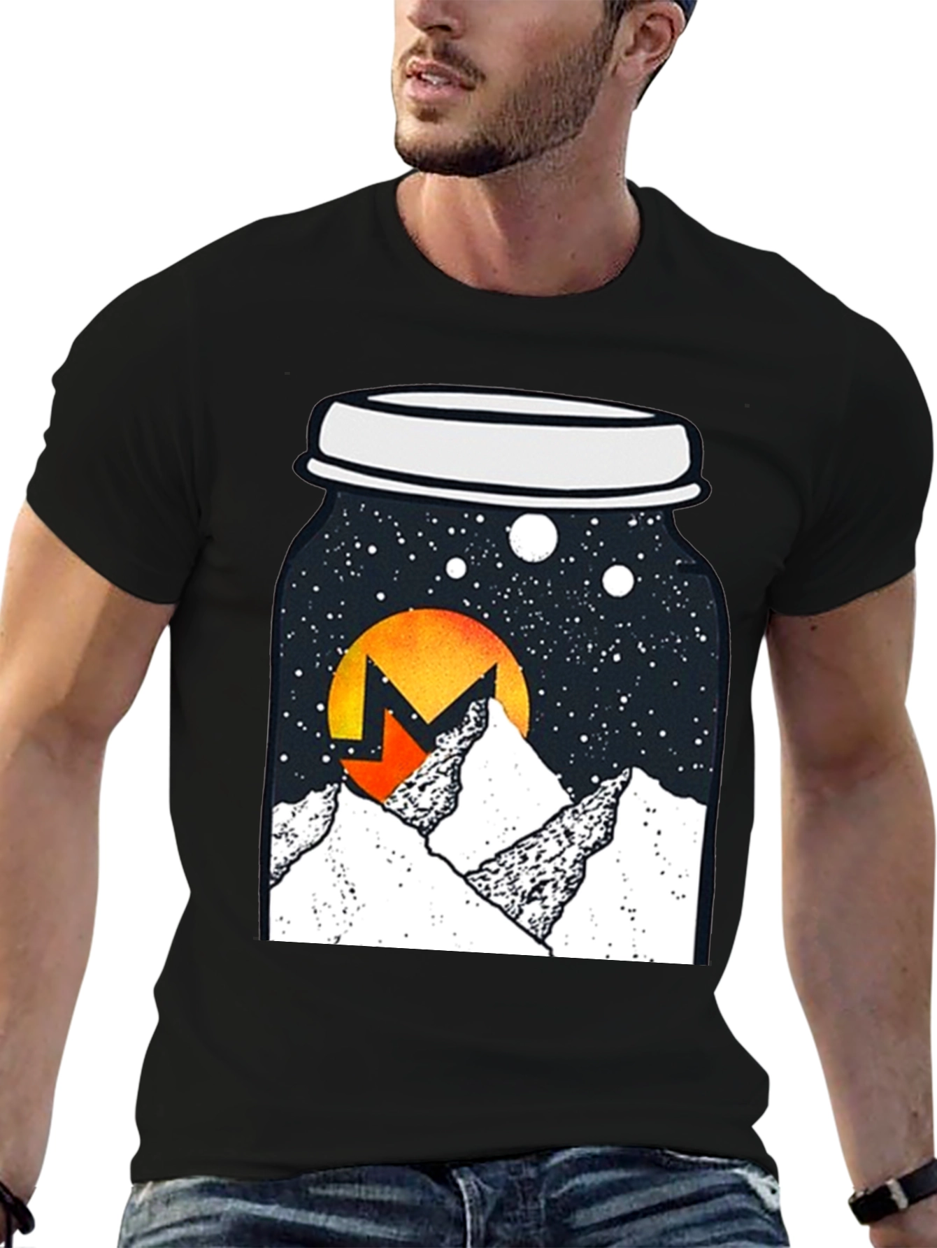 Monero Moon Jar T-Shirt