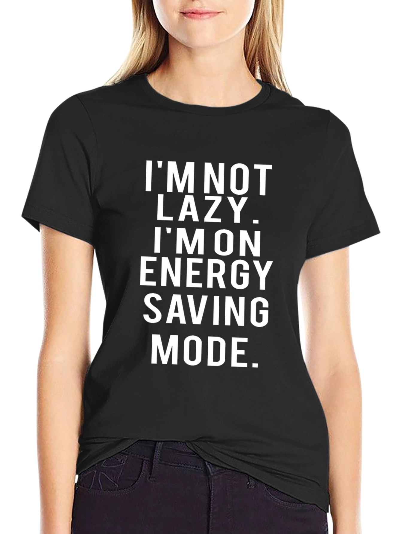 Energy Saving Mode Mens T-Shirt