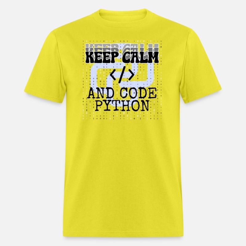 Keep Calm and Code Python w