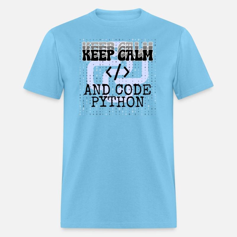 Keep Calm and Code Python w