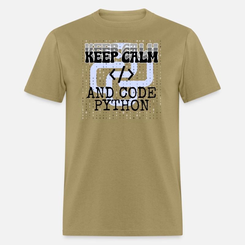 Keep Calm and Code Python w