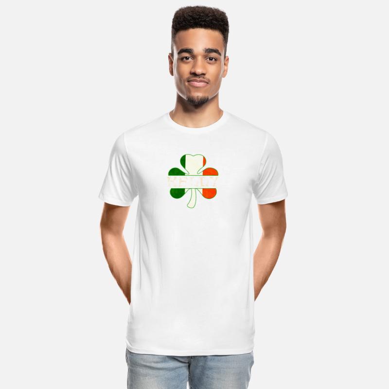 Kelly Irish Surname Ireland Flag Shamrock