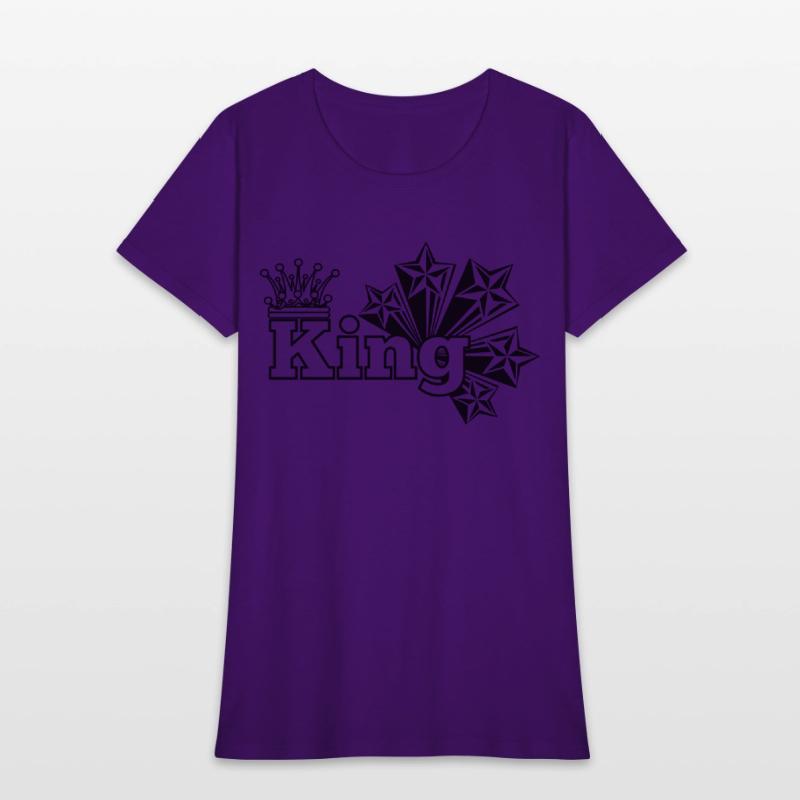 King stars and crown