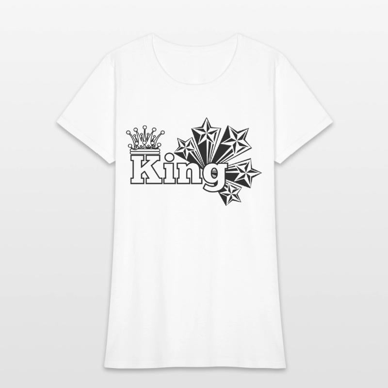 King stars and crown