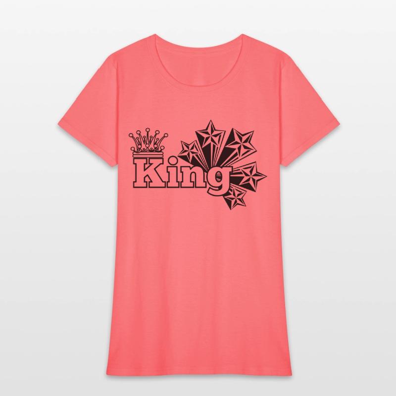 King stars and crown