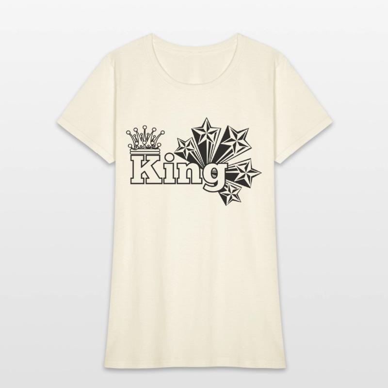 King stars and crown