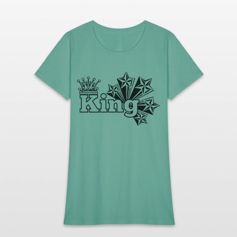 King stars and crown