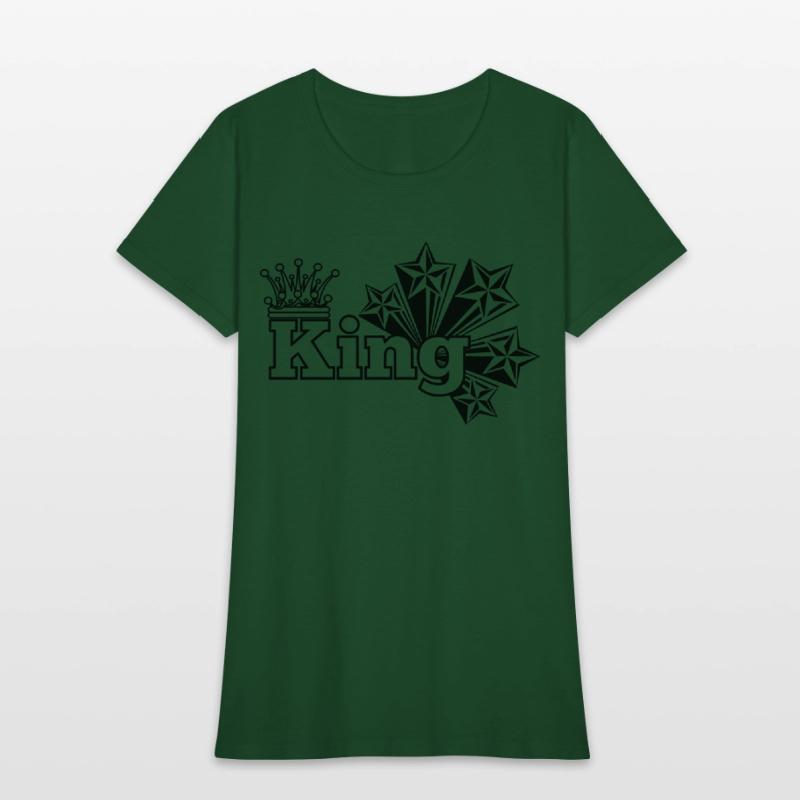 King stars and crown