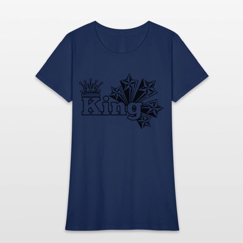 King stars and crown