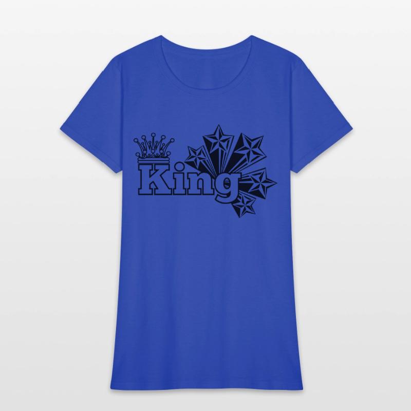 King stars and crown
