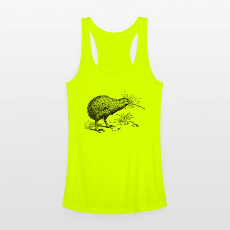 Kiwi bird Long beak. Apteryx