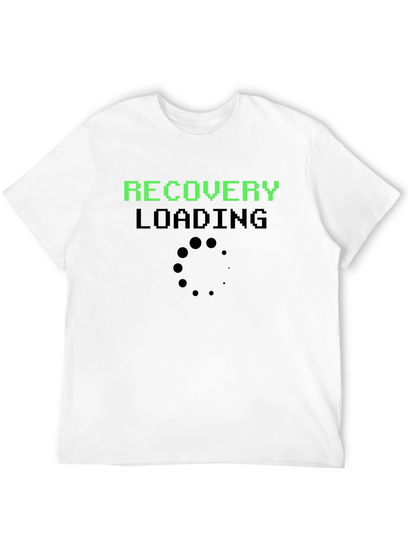 Recovery Loading T-Shirt - Pixel Style Tee