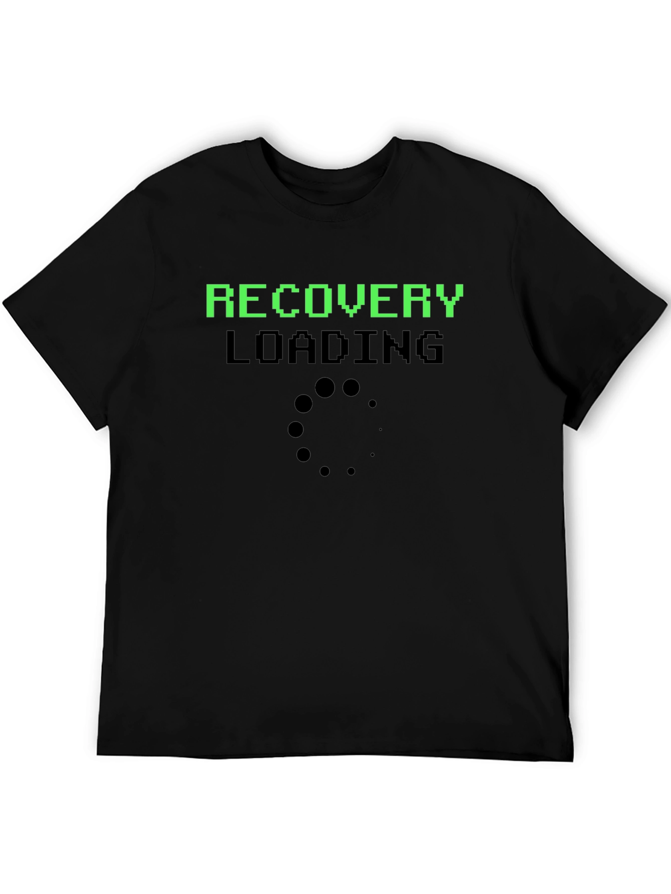 Recovery Loading T-Shirt - Pixel Style Tee