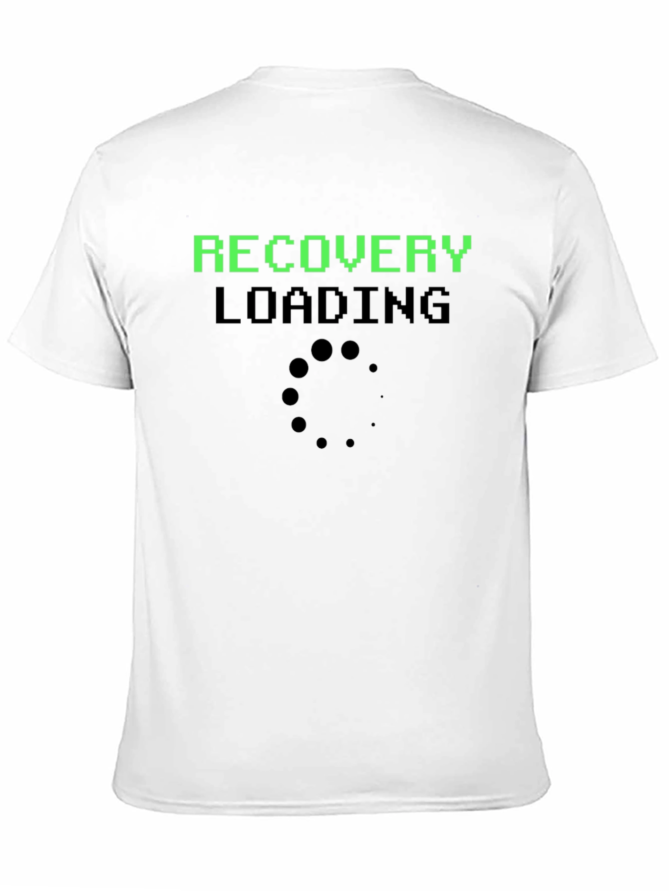 Recovery Loading T-Shirt - Pixel Style Tee